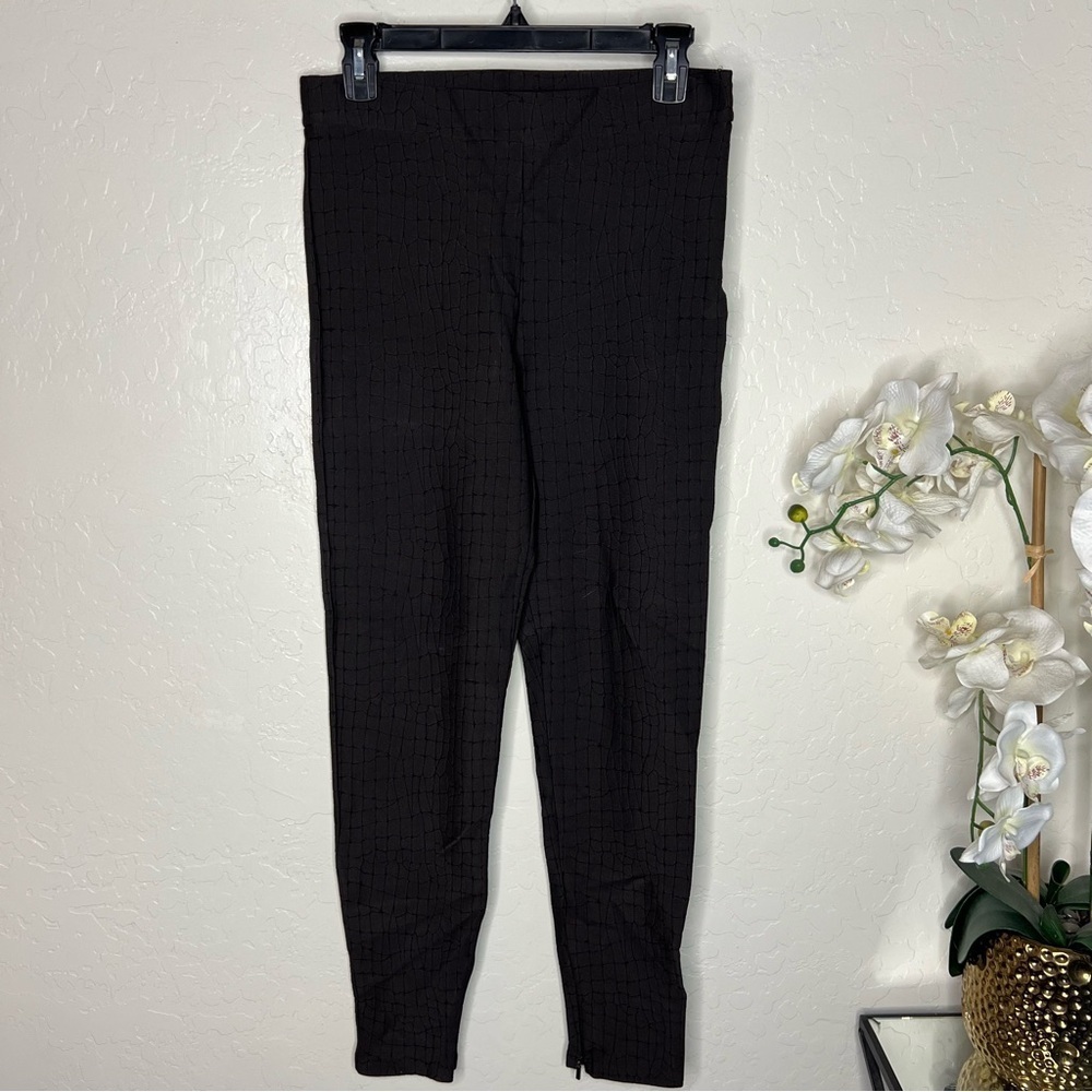 MaxMara Brown Textured Trousers Pants